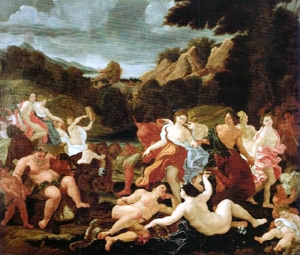 Giovanni Battista Gaulli Called Baccicio bacoeariadne  fcegk France oil painting art